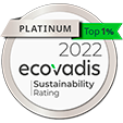 Ecovadis Platinum 2022