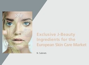 Exclusive J-Beauty Ingredients for the European Skin Care Market