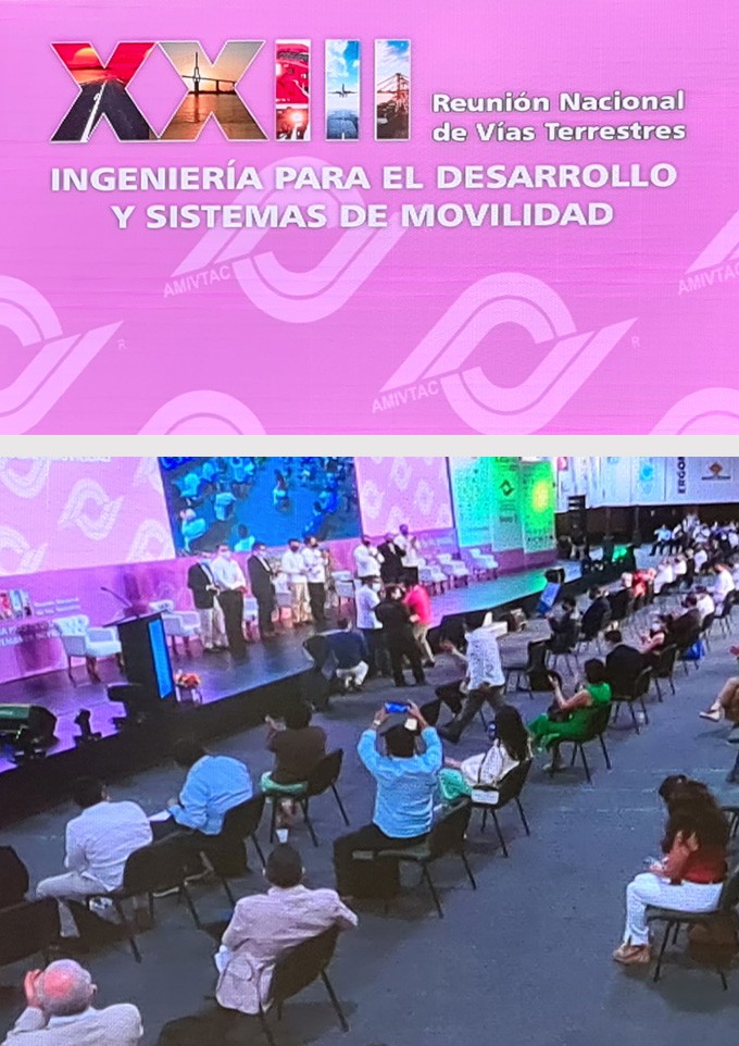 KAO's engineer wins the “José Carreño Romaní” award by the AMIVTAC