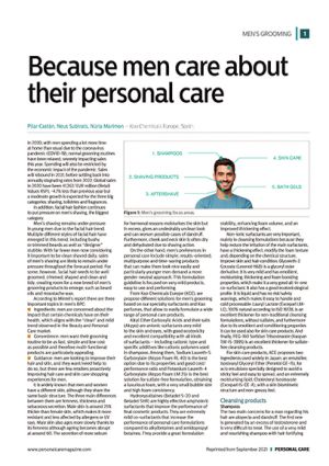 Because men care about their personal care