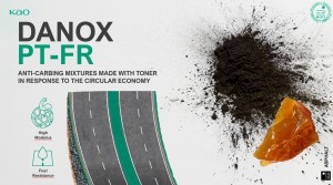 Contributing with circular economy with new paving made from toner residue in Barcelona