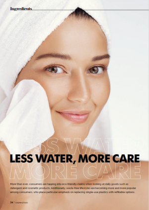 COSSMA | Less water, more care